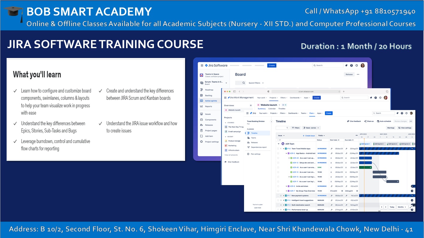 Jira Software Training Course