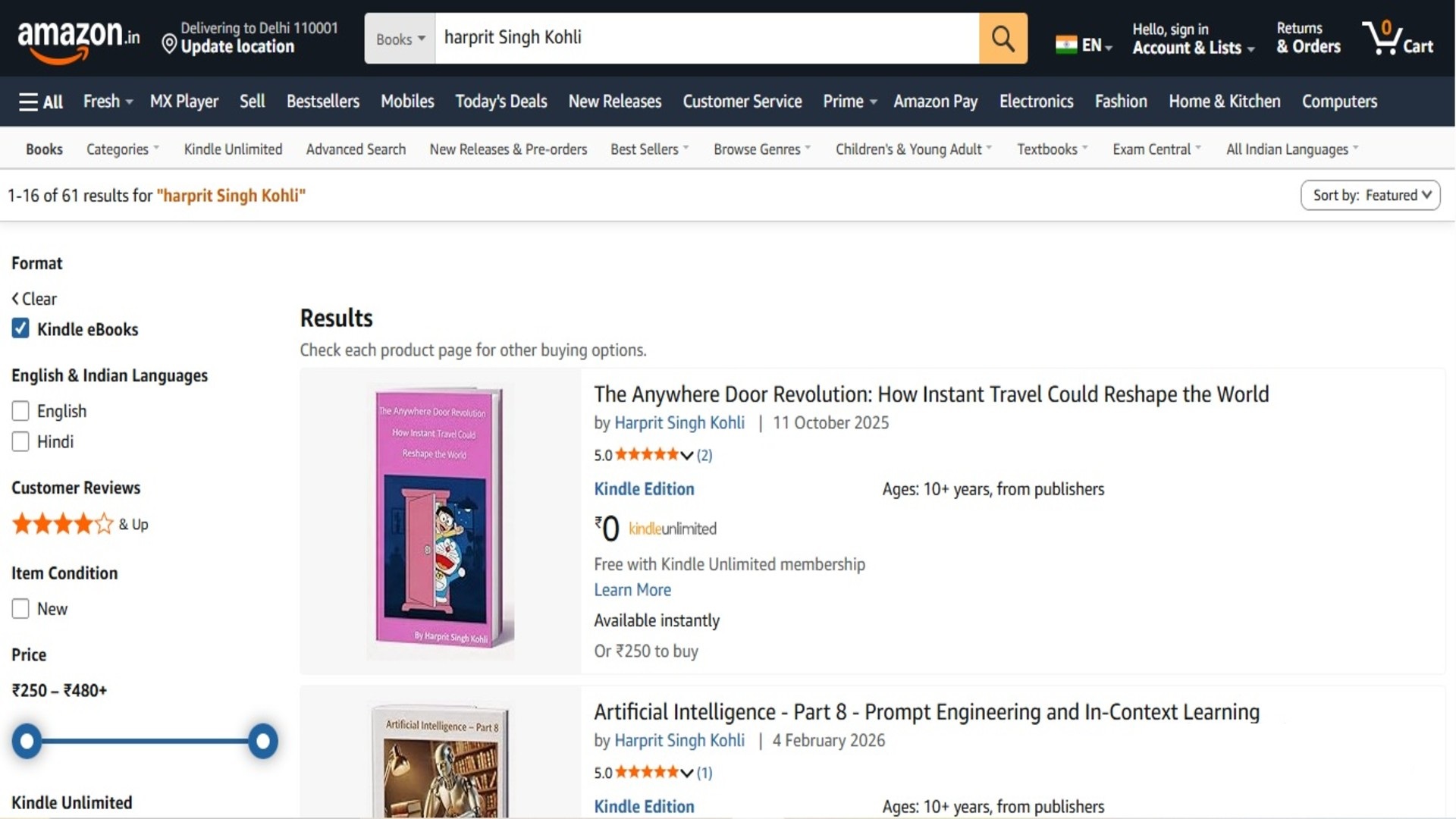 Author of Best Selling Books